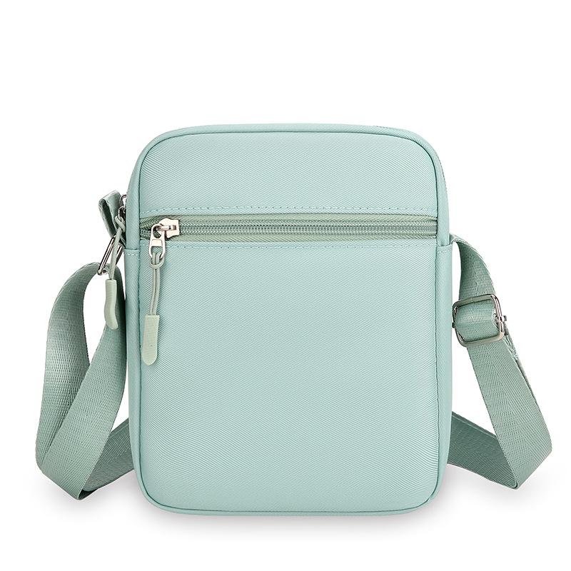 Women's Oxford Cloth Crossbody Phone Bag - Mini, Multi-Compartment, Stylish Shoulder Bag