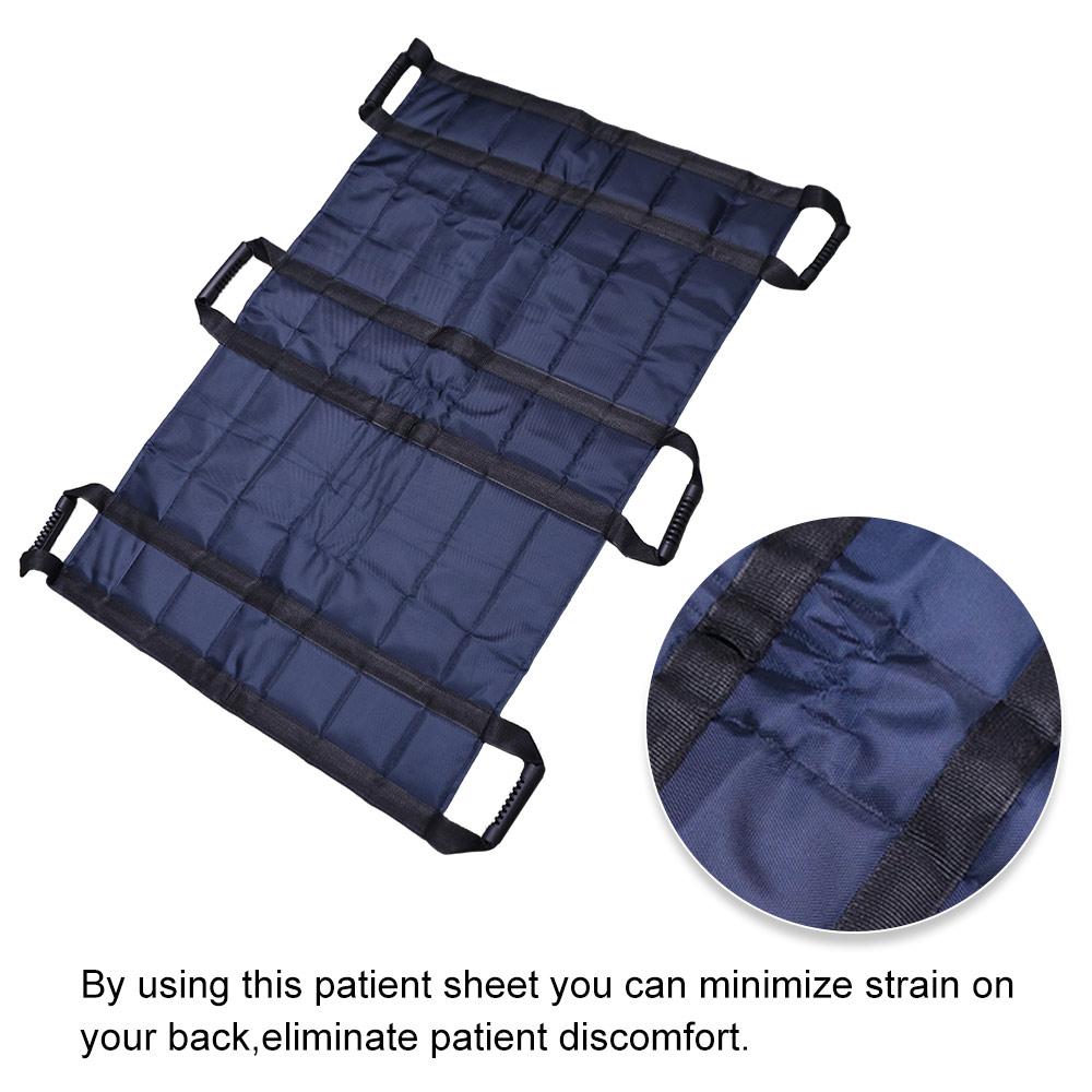 Foldable Patient Transfer Pad Large Elderly Lift Sling Positioning Bed Sheet  Patient Turning