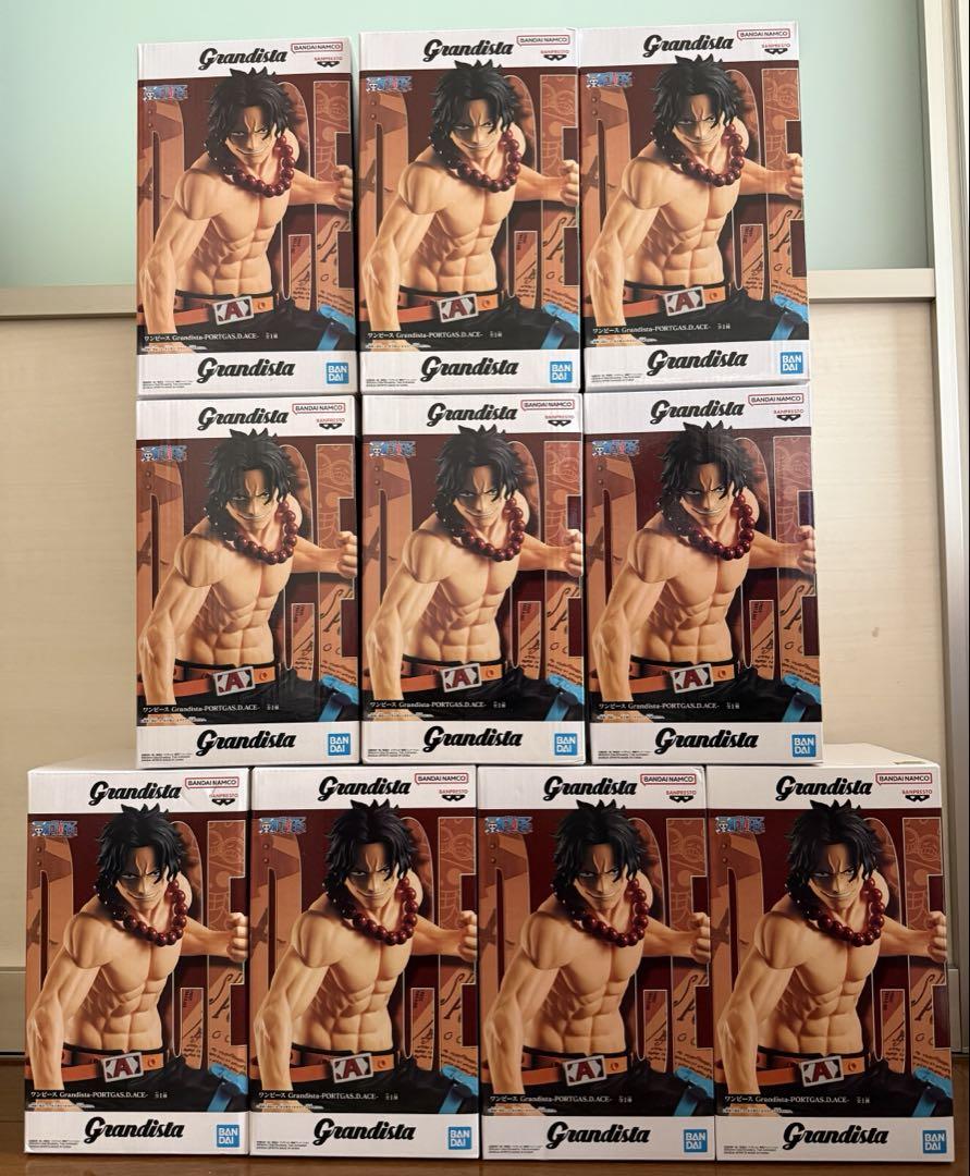 

[USED] 10 Ace Grandista Figures