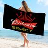 HEISS B-Budweiser Mikrofaser Strandtuch Saugfähig Schnelltrocknend Weich Yoga Schwimmen Resort Bergsteigen Handtuch
