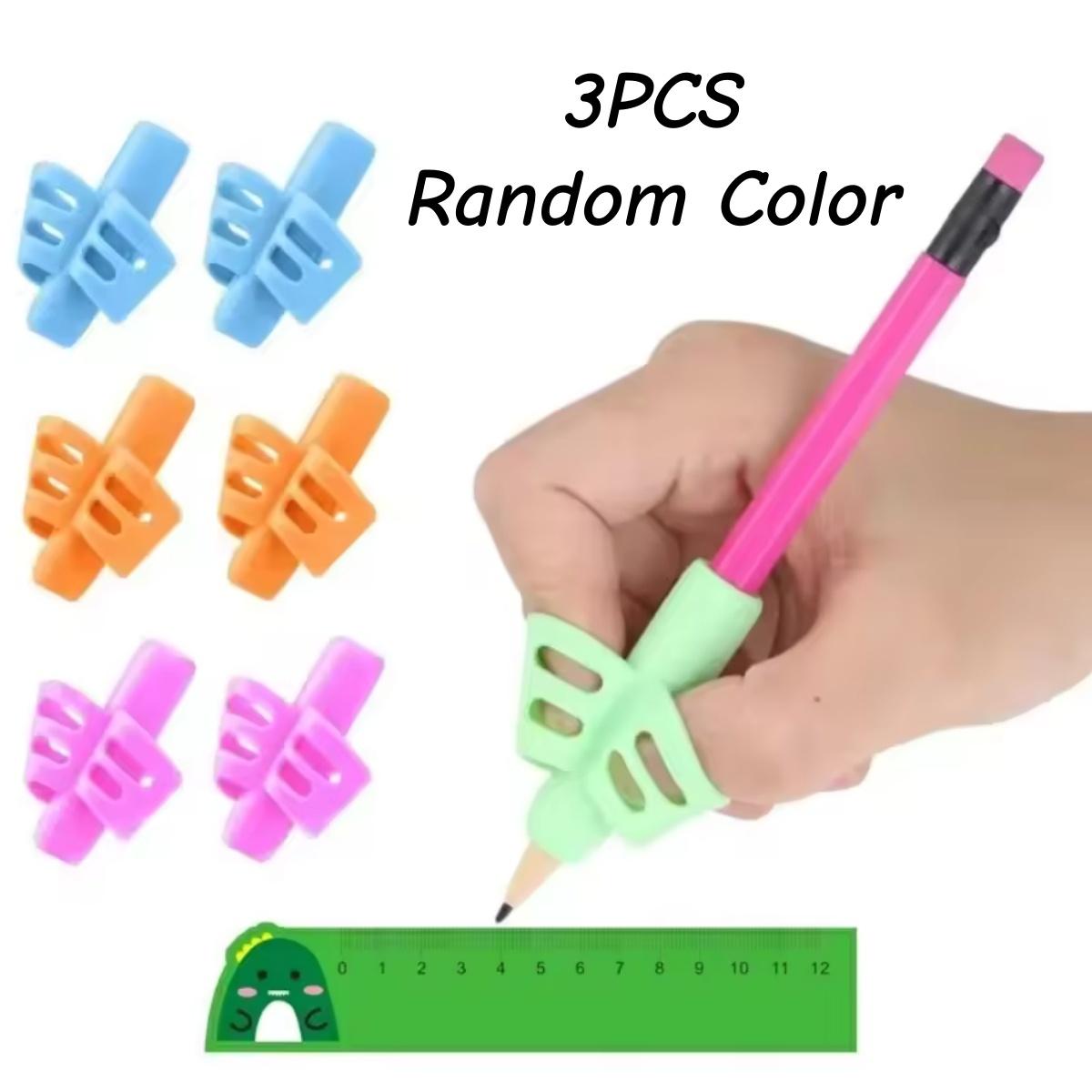 

3/6/9PCS Silicone Pen Holder For Children, Perfect For Correcting Handwriting Posture And Handwriting Training