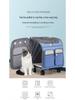 Foldable Breathable Pet Stroller & Backpack: Large Capacity, Portable for Cats