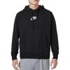 Nike Sweatshirts Men's Black Hooded Non Detachable Moderate Regular (Unisex) Sweatshirts FB7789 010