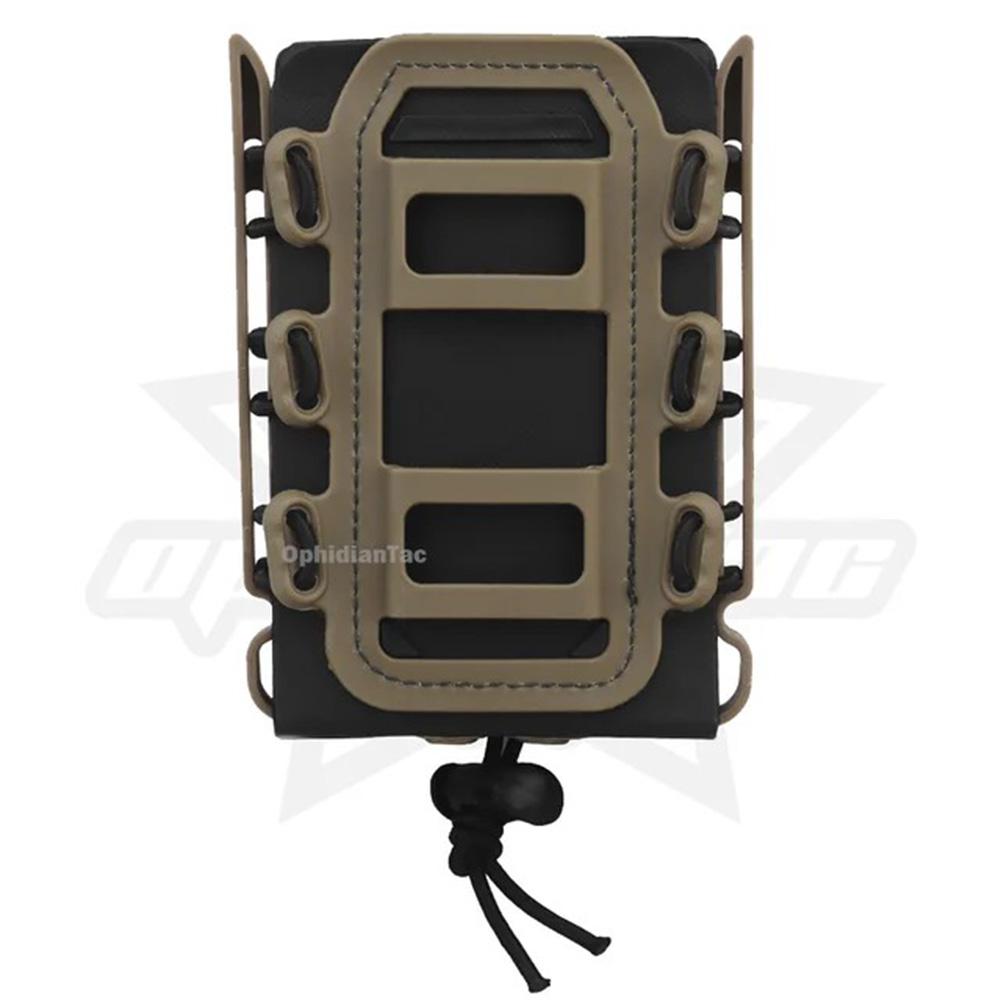 5.56 Magazine Pouch Carrier Fast Mag Flexible Molle for AK 74/47 AR M4 5.56/7.62 Mag Pouch Rifle Pistol Magazine Holder