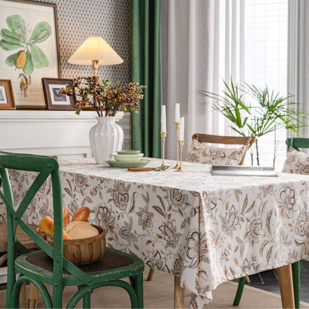 

Скатерть Геометрический Принт Треугольники Серый Фон Хлопок и Лен Прямоугольная Скатерть для Обеденного Стола Покрытие для Кофейного Столика 140*160