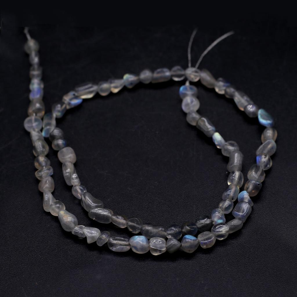 Natural Stone Irregular Beads Agates/Amethyst Smooth Beads 6-8 MM For Jewelry Making DIY Necklace Bracelet Earrings Accessory