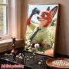 Disney DIY Pearl Art Kit Nicks Creative Pearl Style Illustrations Pearl Gemstone Art for Home Wall Decor Crafts