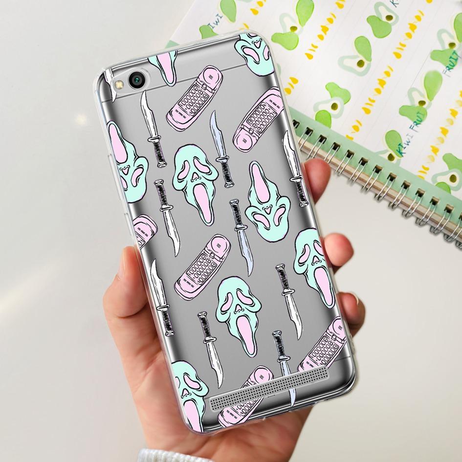 For Xiaomi Redmi 4A Case Fashion Butterfly Transparent Silicone Soft Cover For Xiaomi Redmi 5A Funda Redmi5A Redmi4A Phone Cases