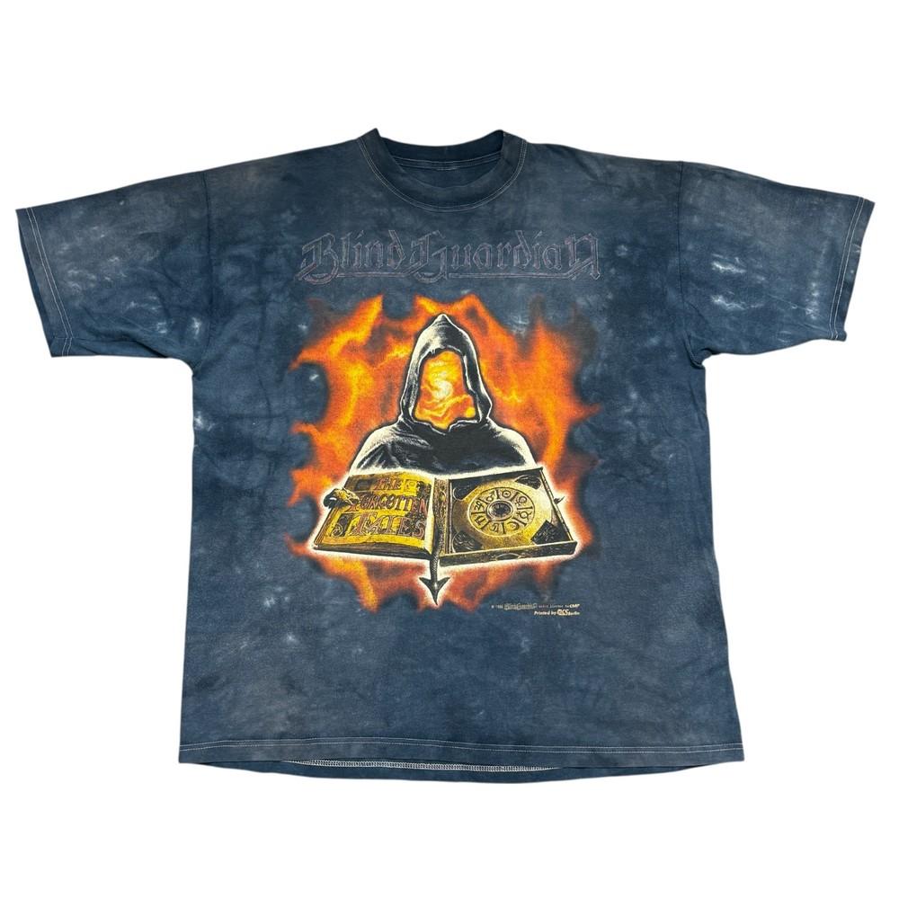Vintage Blind Guardian Shirt XL 90s Tour Concert Power Metal Band Tee Gamma Ray Unisex T-Shirt XL