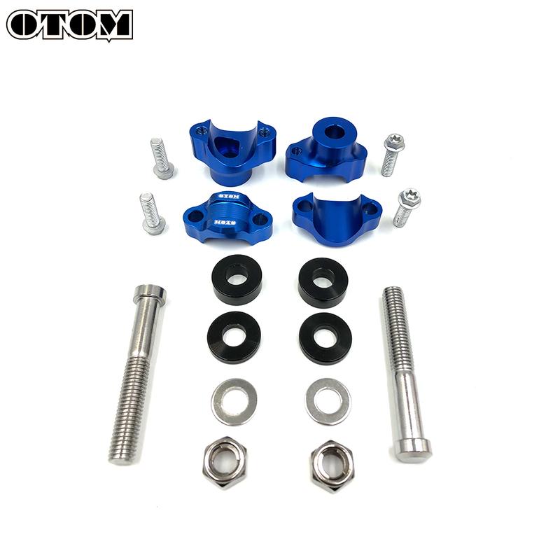 OTOM Motorcycle 1 1/8" 28MM Handlebar Risers Bar Mount Clamp For HONDA KTM KAWASAKI Yamaha Suzuki Dirt Bike Motorcycle Enduro
