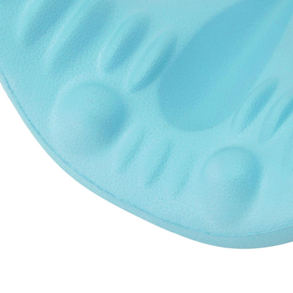 Neck Stretcher Neck Corrector Gravity Traction Cervical Massage Traction Small Pillow Blue