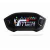 Motorcycle Speedometer Universal Tachometer LCD Digital Odometer Gauge Fuel Level Meter 14000RPM 199km H for 1,2,4