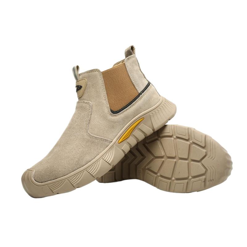 Steel Toe Cap Working Boots Anti-Puncture Work Shoe for ManIndestructible Work Shoes Outdoor Work Shoes Safety Boots for Men