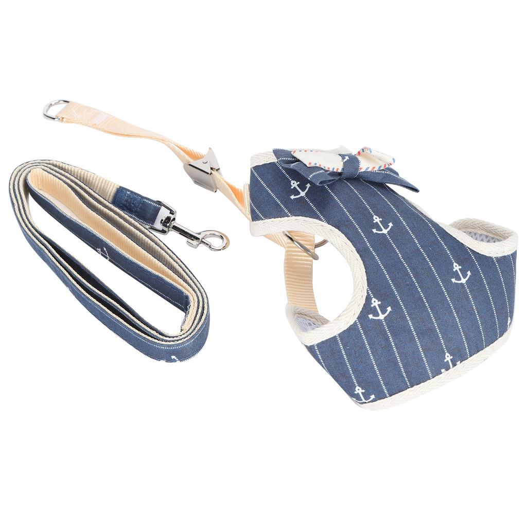 Breathable Cat Vest Harness with Adjustable Leash Pet EscapeProof Walking Vest Strap