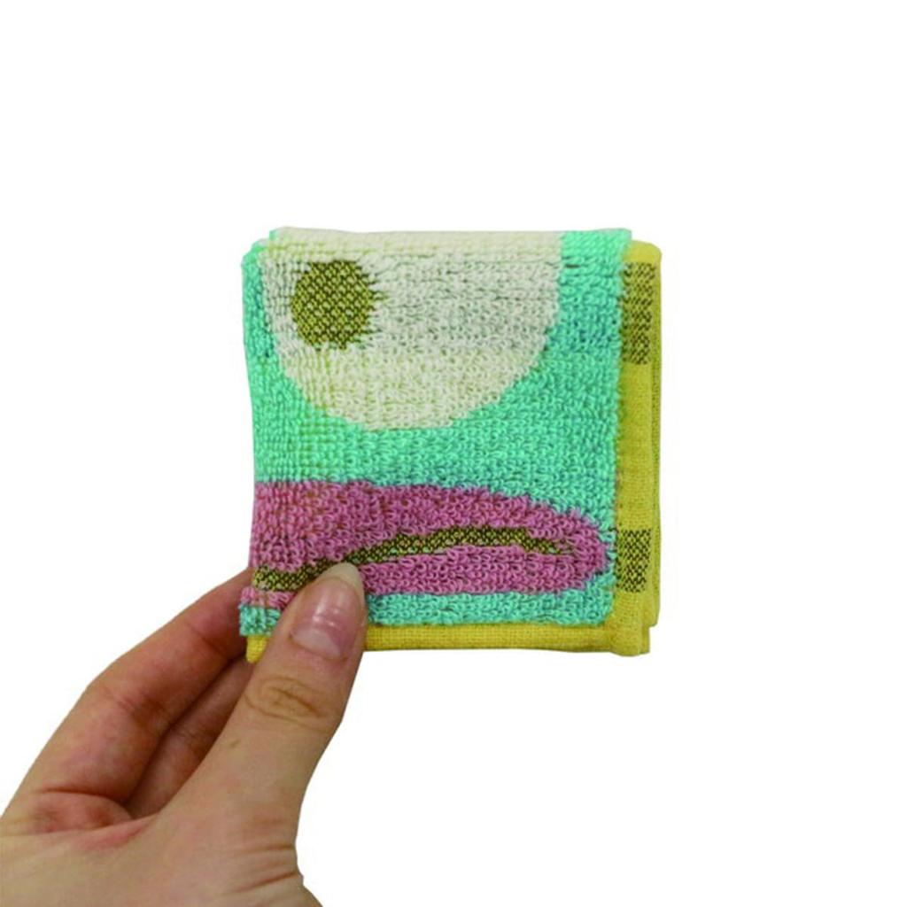 Marushin Mame Sanrio Mini 15 X 15cm Towel, Mamehangyodon, Size, 3005055700, Approx.