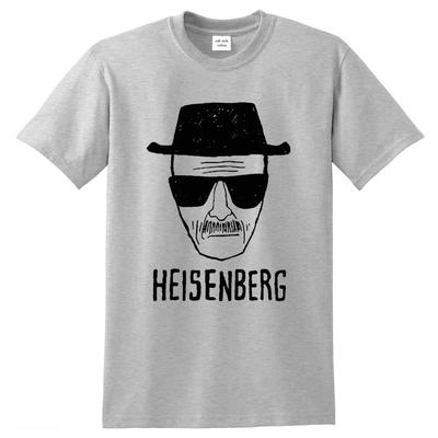 Cooles Herren T-Shirt Breaking Bad Kleidung Top Qualität 100% Baumwolle locker Heisenberg bedrucktes T-Shirt lässiges Herren T-Shirt