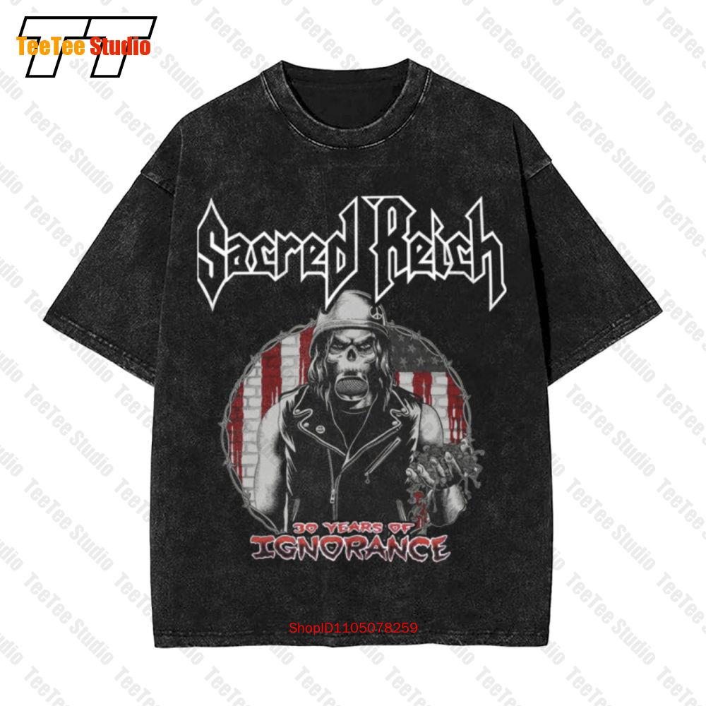 Sacred Reich Years Of Ignorance Vintage Oversized TShirt SUSM S