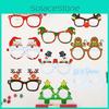 Fabelhafte 9 Stück Weihnachtsbrillen Party Requisiten Weihnachtsmann Schneemann Baum Elch