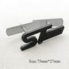 BLFE6 3D Metal Car Styling Logo STLine ST Rear Trunk Badge Front Grille Emblem For Ford Foucs Fiesta Mondeo Escape Exterior Accessorie