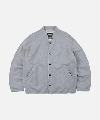 Frizmworks Varsity Sweat Cardigan _ Gray