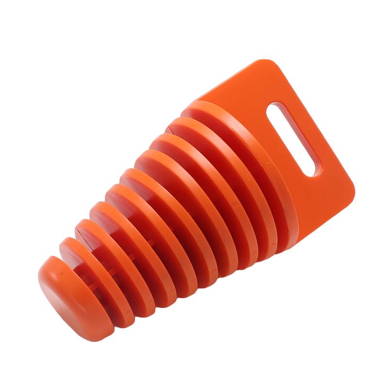 Motorcycle Exhaust Pipe Motocross Tailpipe PVC Air-bleeder Plug Exhaust Silencer Muffler Wash Plug Pipe Protector