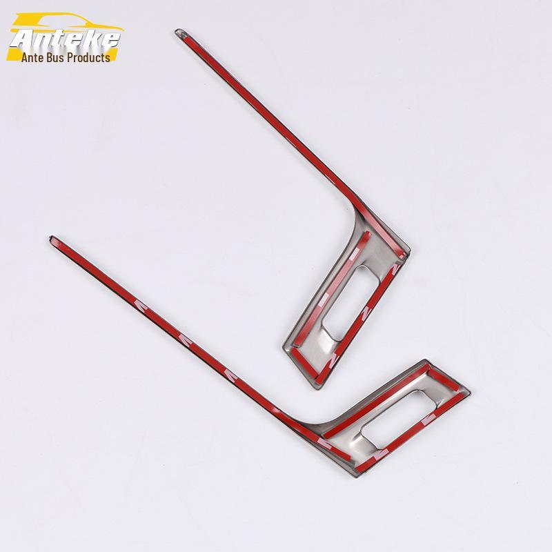 Compatible Stainless Steel Front AC Vent Trim for 2018 Camry