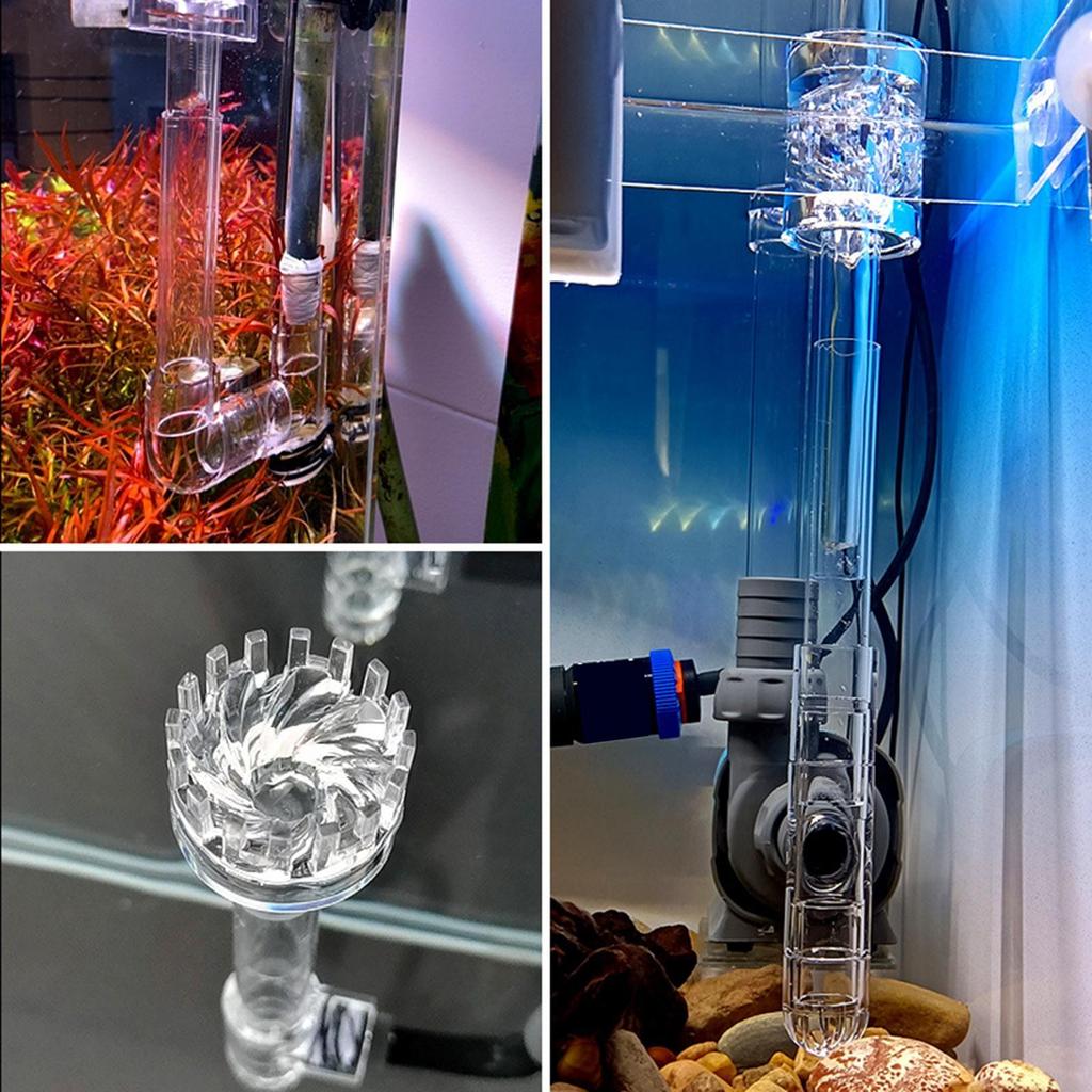 Aquarium Oil Removal Kit, Skimmer, , Efficient, And Functional, Transparent