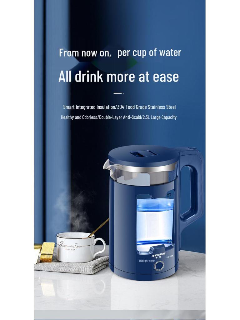 Hemisphere Electric Kettle: Automatic Temperature Control Kettle for Home Use
