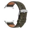 Cowhide Watch Band for Samsung Galaxy Watch Ultra 47mm No Gap Strap for Galaxy Watch 7 47mm for Men Women Soft Busines Bracelet