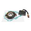 Magneto Coil Stator + Voltage Regulator + Gasket Assy for Motorcycle Engine Charging System Upgrade Fit for Aprilia RSV 1000 R