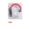 D-shaped Aluminum Carabiner: Multi-functional 360° Rotating Quick Link for Outdoor Sports