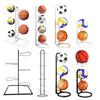 Ballaufbewahrungshalter Fußball-Ausstellungsständer Mehrschichtiger Ball-Organizer-Ständer Ball-Organizer-Ständer für Schlafzimmer Wohnzimmer Garage