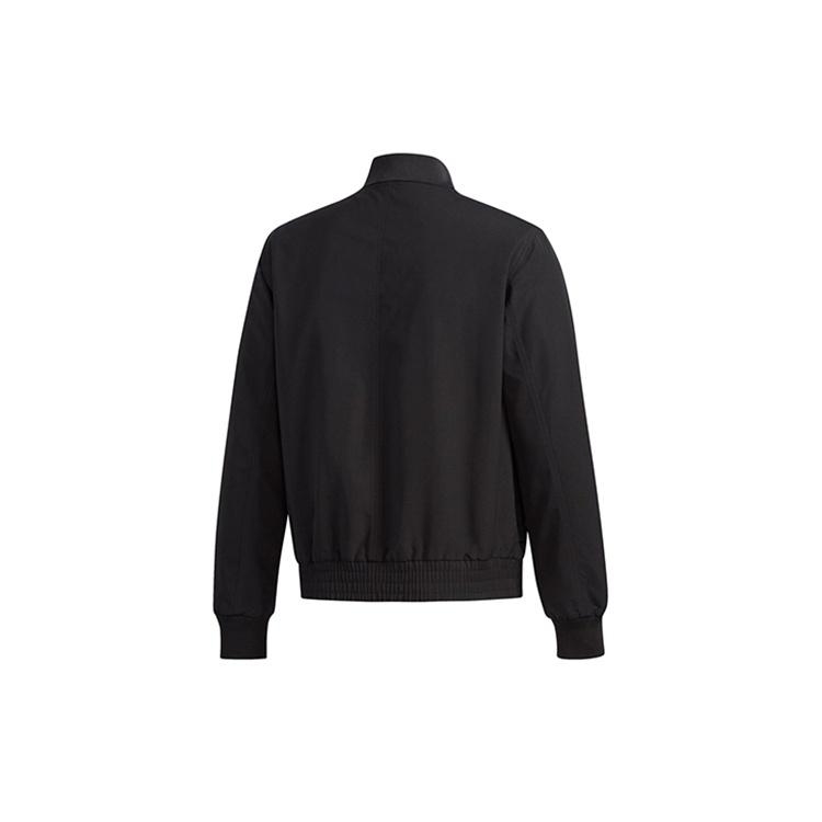 adidas EI JKT FL BOMB Sports Knit Fleece Lined Jacket Black Men's DT2486