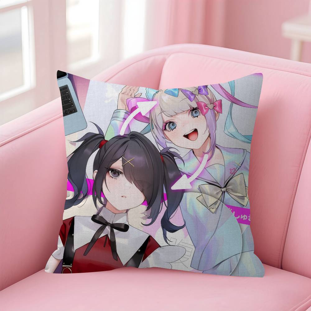 Needy Girl Overdose Game Pillow Gift Home Office Decoration Pillow Bedroom Sofa Car Cushion Coverpillow Case