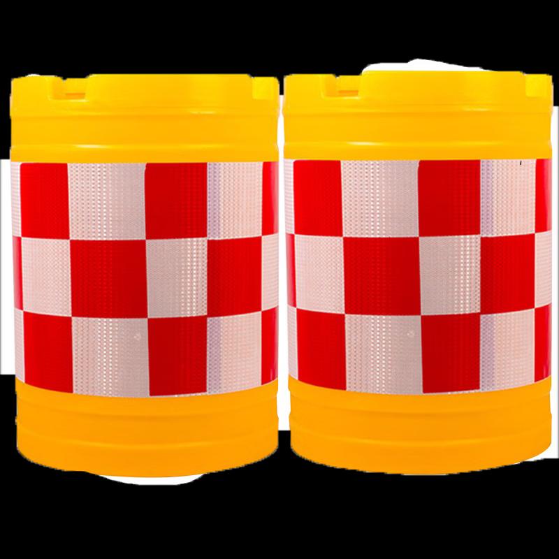 Wassergefüllte Kunststoffbarriere & Kollisionsschutzfass