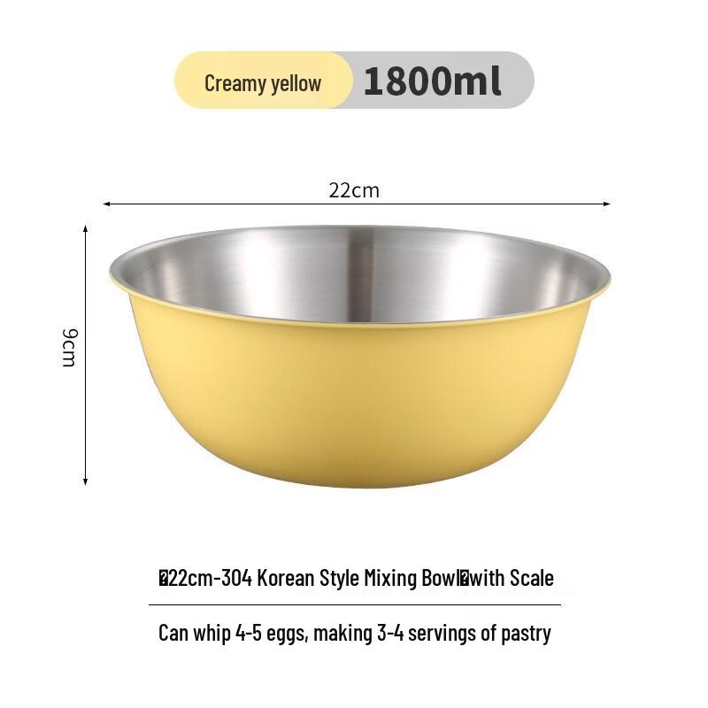ZISIZ Stainless Steel Multipurpose Bowl