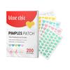 200Pcs Acne Patches Fade Blemishes Pimple Marks Closed Acne Blemishes Hydrocolloid Star Heart Shaped Cover Acne Pimple Patch