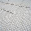 Tapis salon aspect jute blanc ivoire 190x290