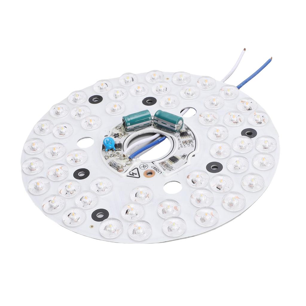 Ventilatorleuchte Ersatzpanel Hell 3 Farbtemperatur 24W Ventilatorleuchte Rundes LED-Panel für Deckenleuchte