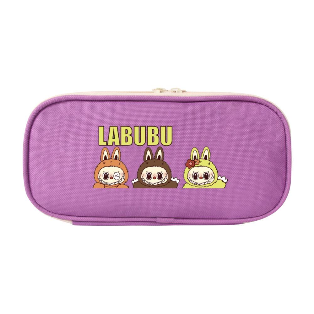 Pattern Canvas Printing Stationery Bag Student Storage Pen Gift Case