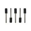 5pcs Rubber Mandrel Drum Rubber Mandrel 3.17mm Shank Drum Sanding Sandpaper Rubber Drum Mandrel For Rotary Tool Dremel Access