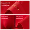 Nanjiren Men's Red Cotton Boxer Briefs - Auspicious 4-Pack Gift Box