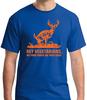 T-Shirt Raw - Ehi Vegetariani - Il Mio Cibo Caga sul Tuo Cibo Caccia al Cervo T-Shirt Premium da Uomo Magliette Divertenti a Maniche Corte in Cotone