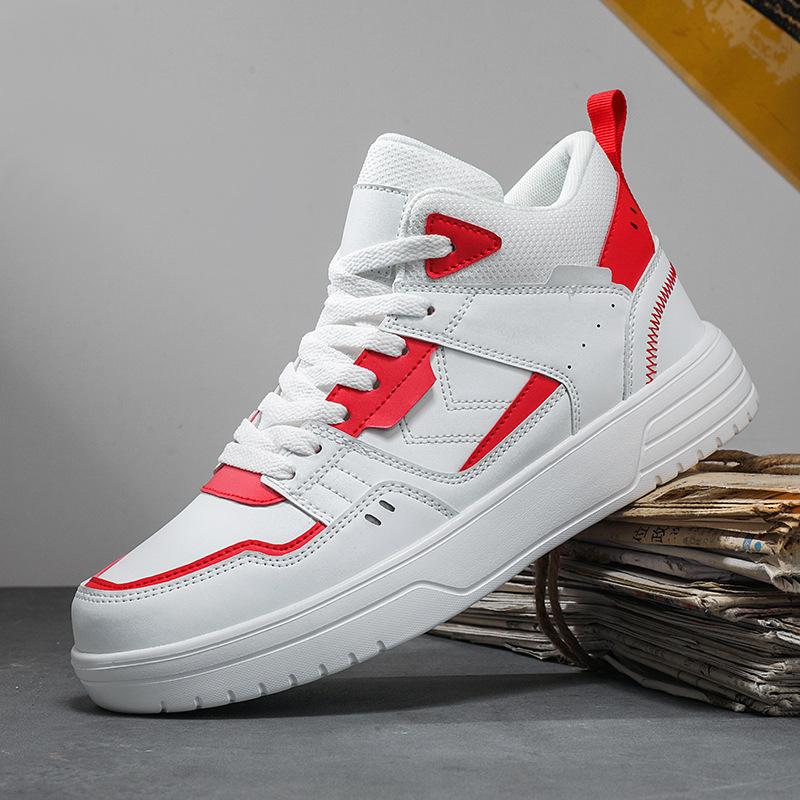 Casual sports youth board shoes autumn and winter shoes mid-top classic shoes