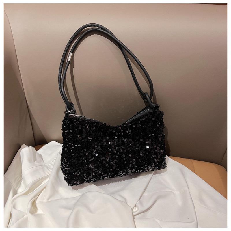 Versatile Casual Fashion Women's New Shoulder Messenger Bag Sequin Bag Spice Girl Bag
