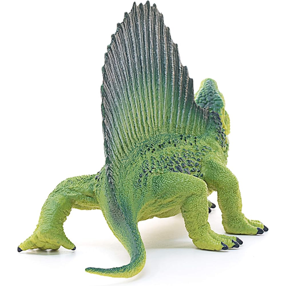 Schleich Dinosaur Dimetrodon Green Figure 15011 3D Collectible Toy for Kids