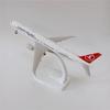 Airplanes Decoration 20cm Alloy Metal B777 Turkish Airways 1:400 Scale 777 Aircraft Model Die-cast Aviation Mold Aircraft Replic