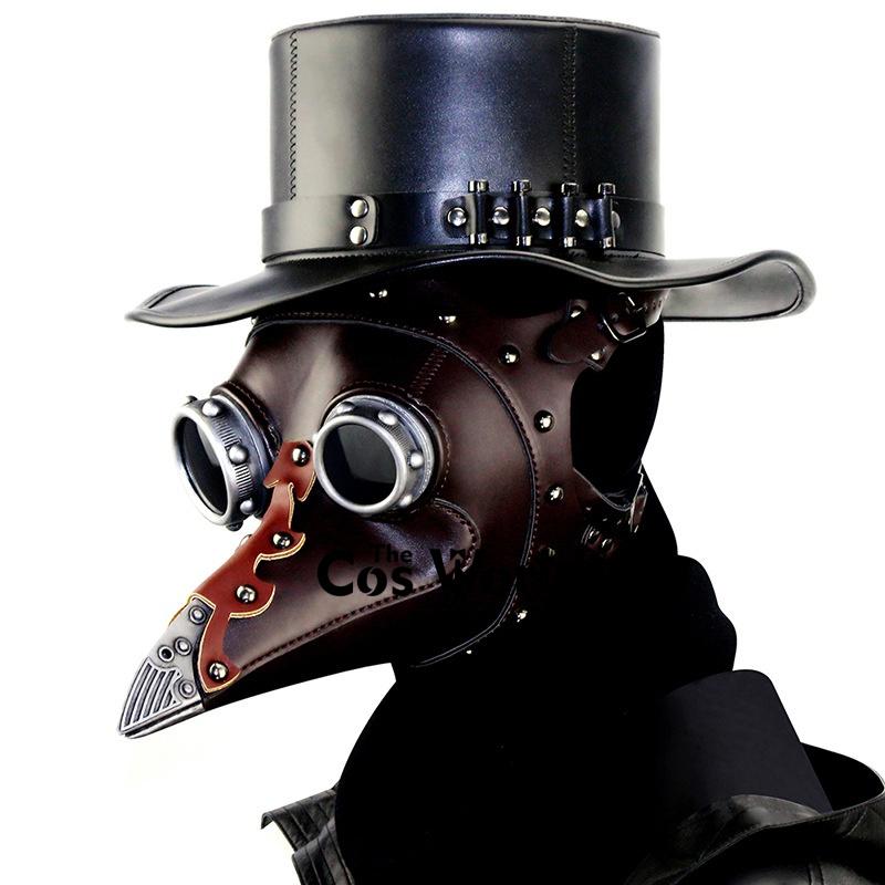 18 Styles Halloween Plague Doctor Mask