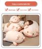 Cute Pig Plush Pillow: Washable Stuffed Toy Doll for Sleeping or Girls' Birthday Gift