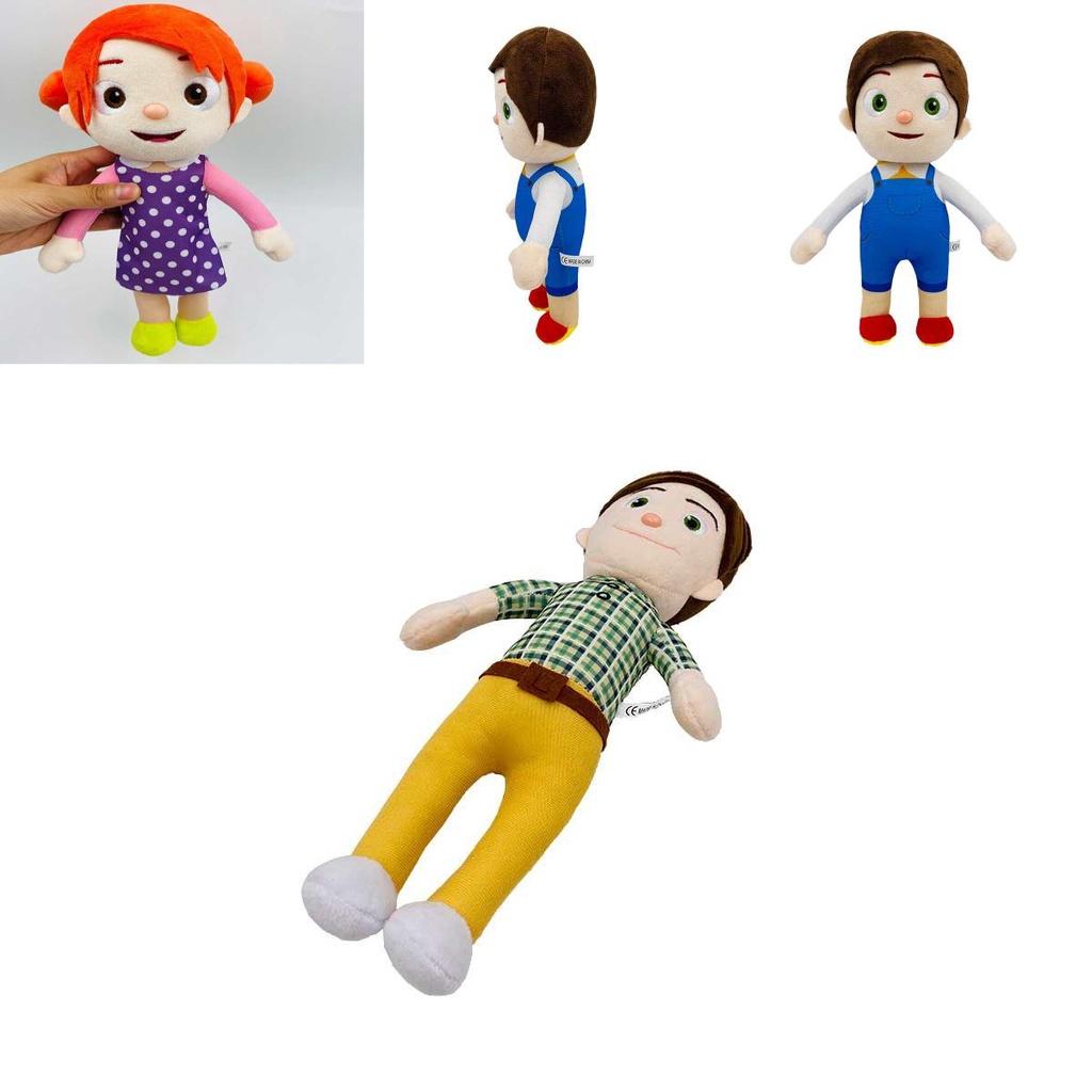 Adorable Cocomelon Plush Toy Jj Family Soft Stuffed Dolls For Educational Fun